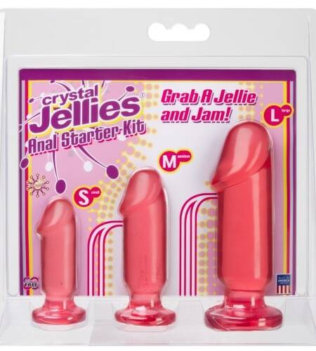 KIT DE PLUGS ANAIS ANAL STARTER KIT ROSA