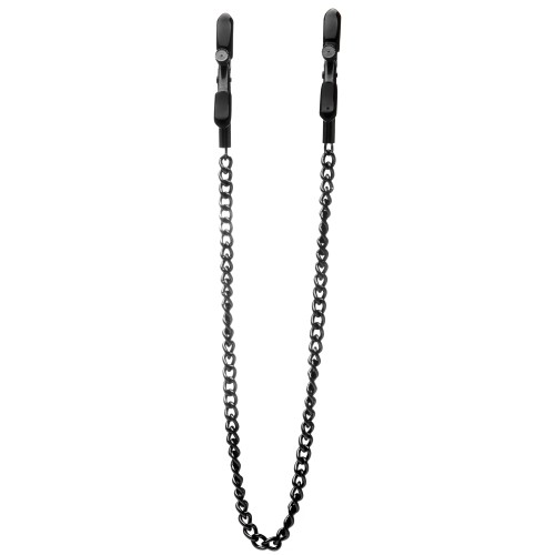 PINÇAS PARA MAMILOS OUCH! ADJUSTABLE NIPPLE CLAMPS PRETAS - Image 4