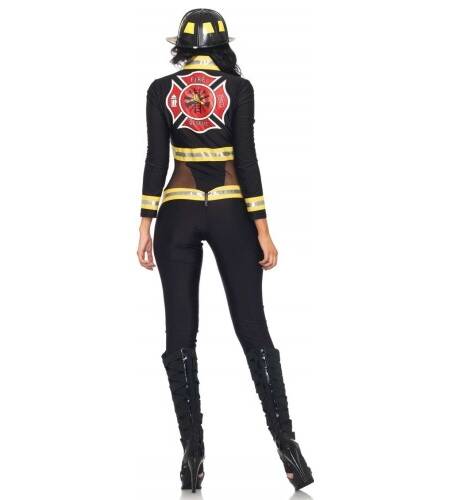 FANTASIA DE BOMBEIRA RED BLAZE FIREFIGHTER