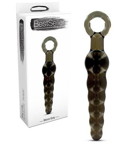 DILDO ANAL BESTSELLER WORM CINZENTO