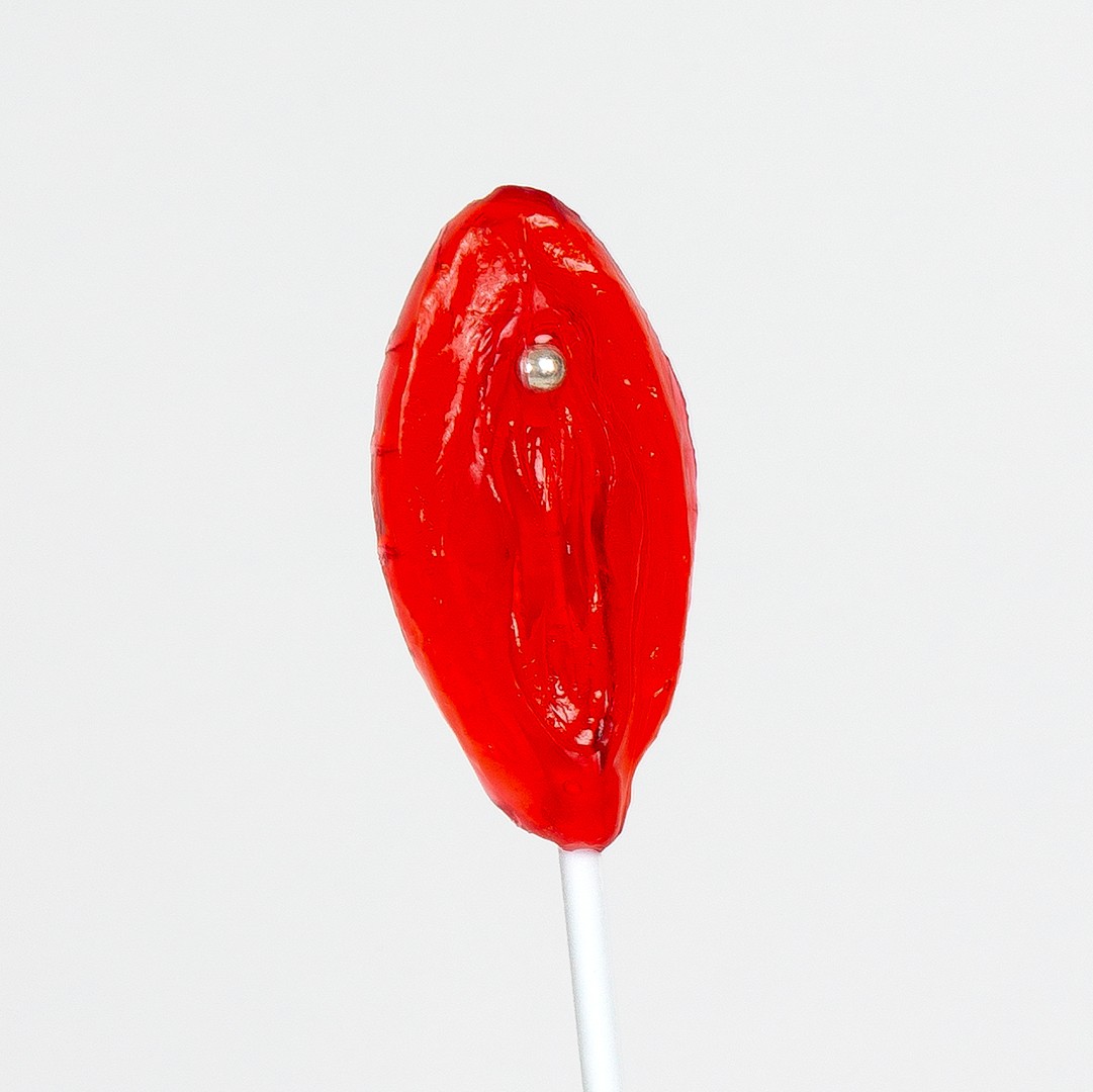 CHUPA-CHUPA DE GOMA EM FORMA DE VULVA SECRET PLAY - Image 3