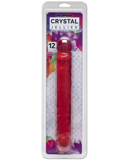 DILDO DUPLO JR. DOUBLE DONG 12'' ROSA
