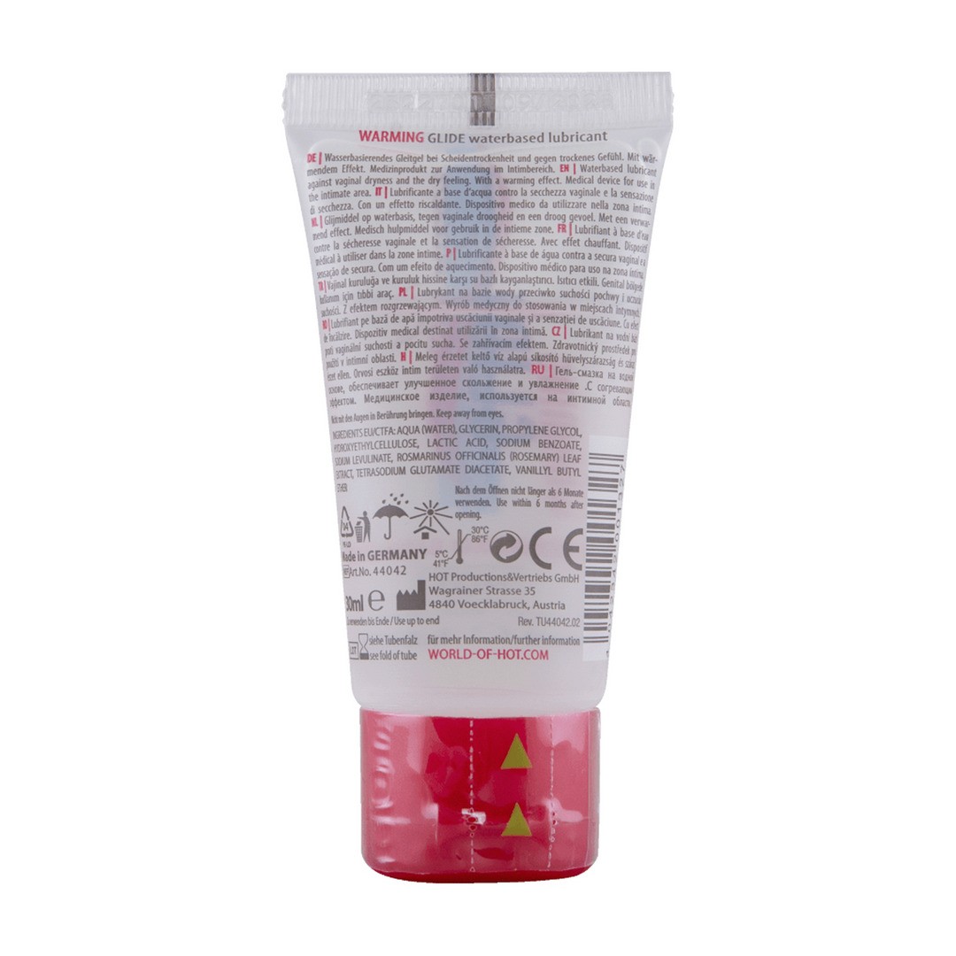 LUBRIFICANTE COM EFEITO CALOR HOT™ WARMING GLIDE 30ML