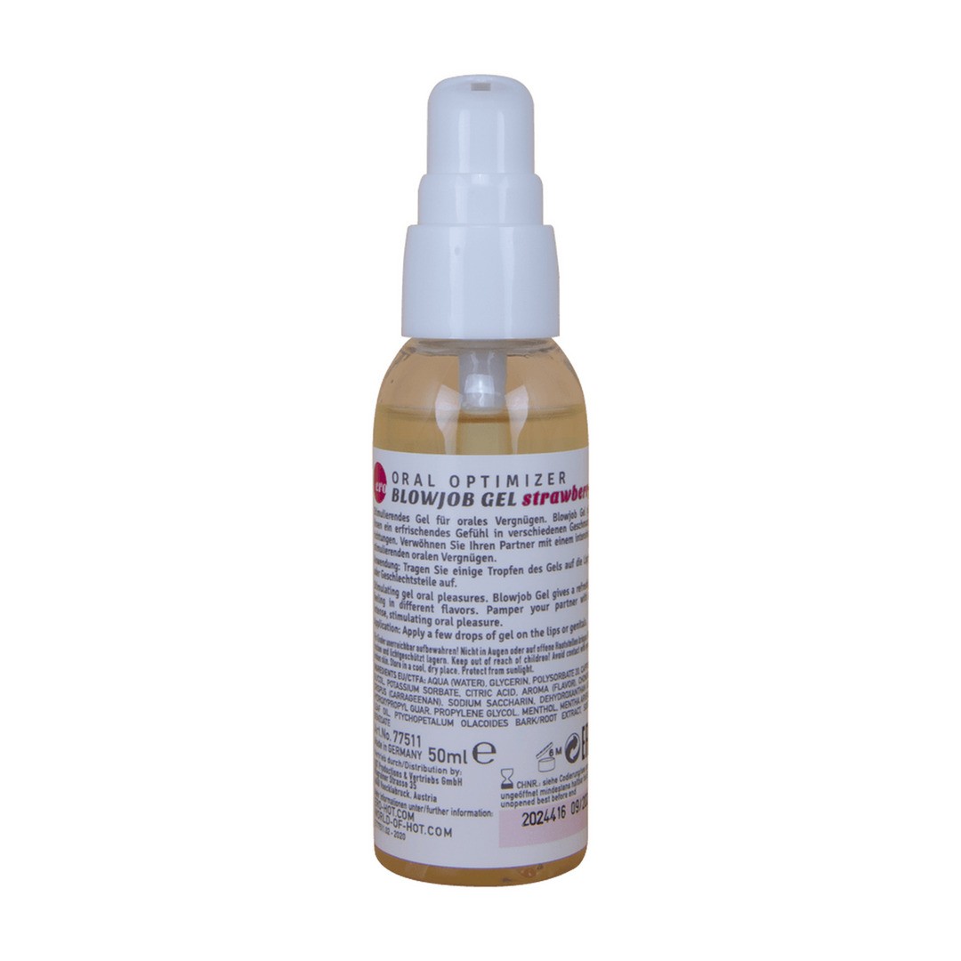 GEL INTÍMO ORAL OPTIMIZER BLOWJOB GEL SABOR MORANGO 50ML - Image 4