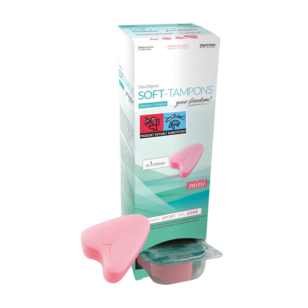 CAIXA COM 10 TAMPÕES SOFT-TAMPONS MINI - Image 3