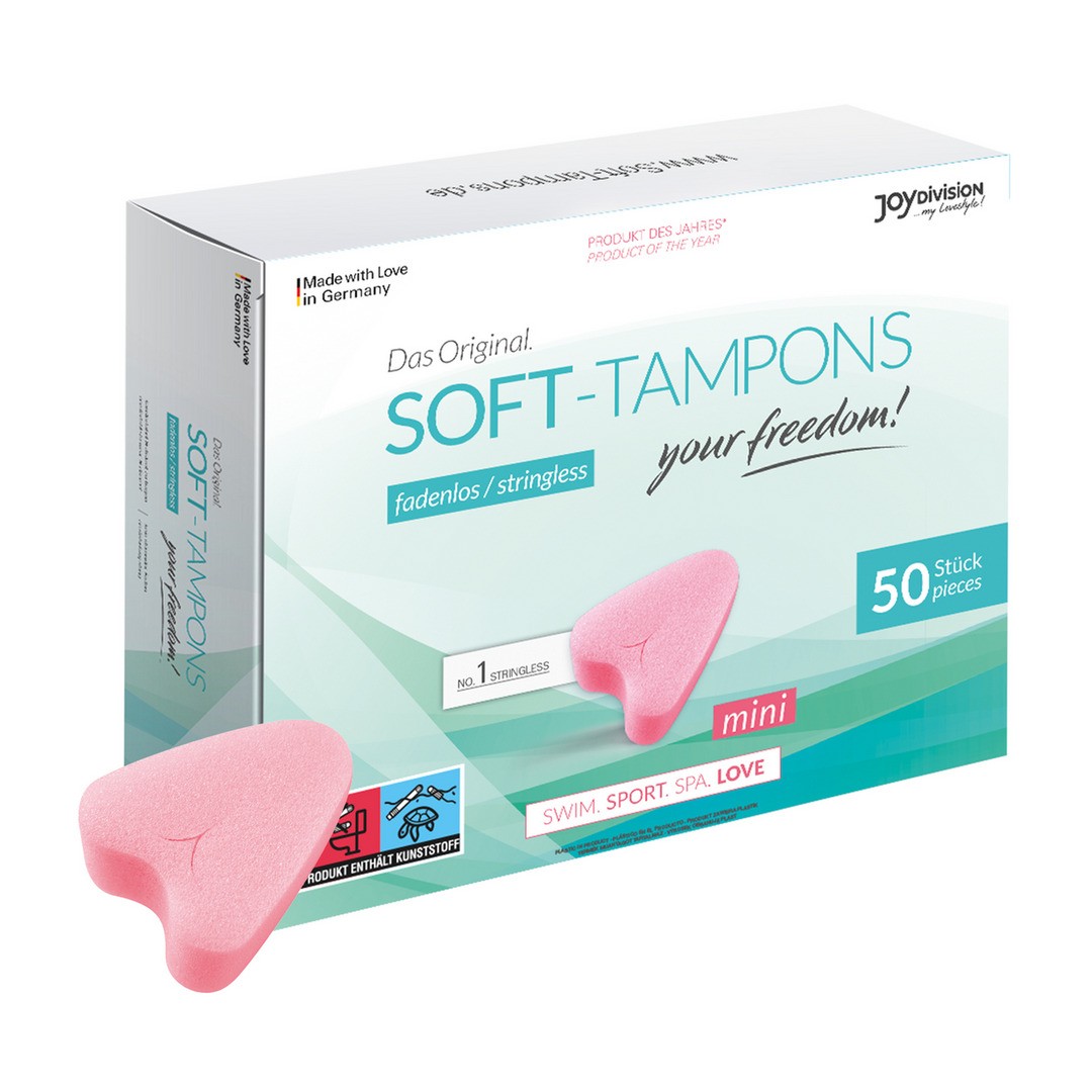 CAIXA COM 50 TAMPÕES SOFT-TAMPONS MINI - Image 3