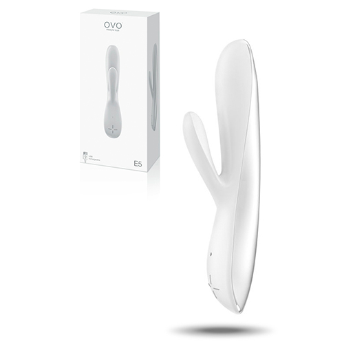 VIBRADOR RECARREGÁVEL E5 OVO BRANCO - Image 4