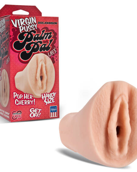 MASTURBADOR PALM PAL VIRGIN PUSSY TAMANHO PEQUENO EM FORMA DE VAGINA