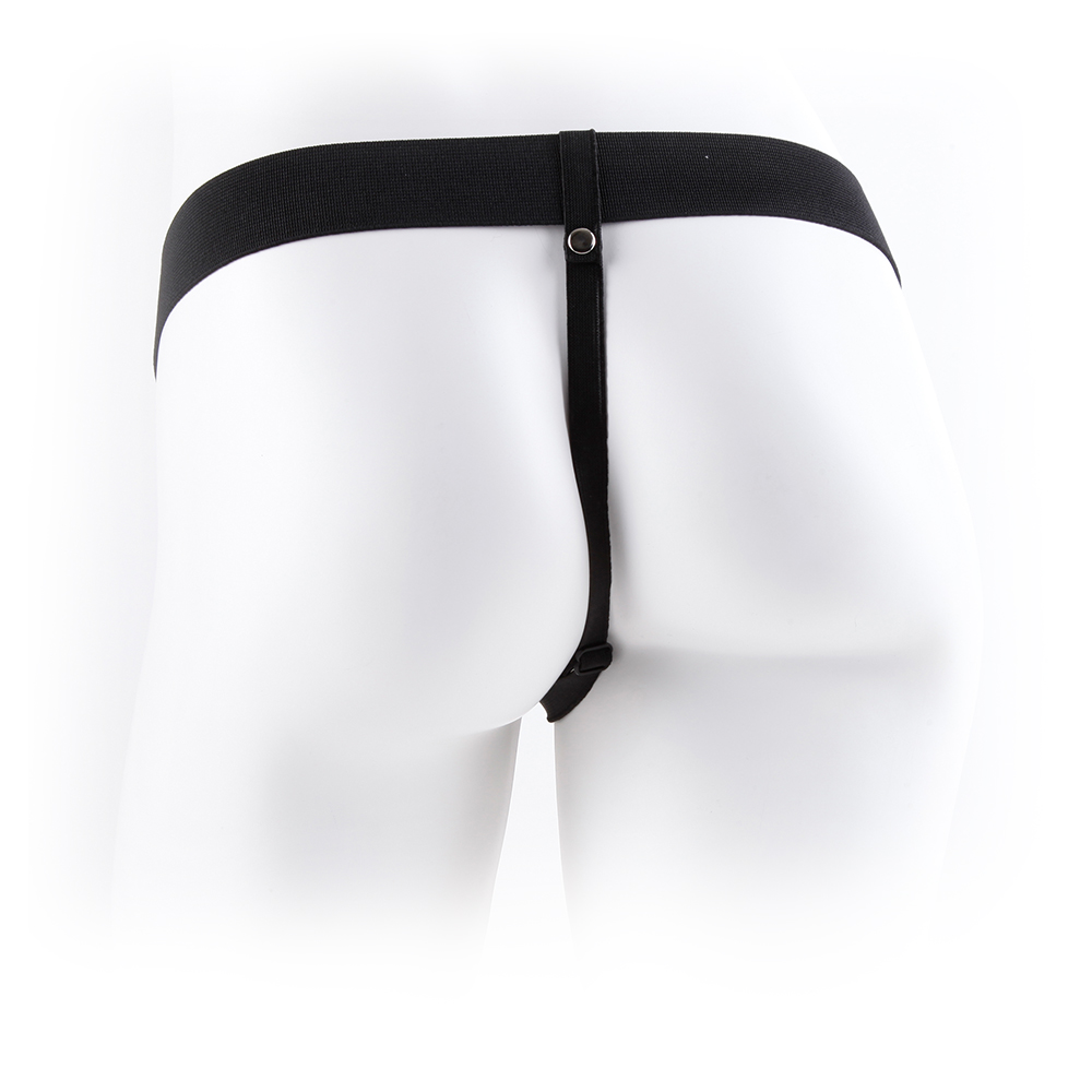 STRAP-ON OCO COM TESTÍCULOS 7" FETISH FANTASY SERIES BRANCO - Image 5