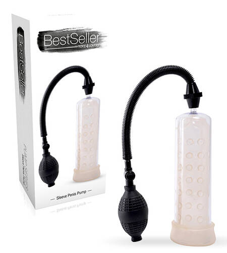 BOMBA PARA O PÉNIS BESTSELLER SLEEVE PENIS PUMP BRANCA