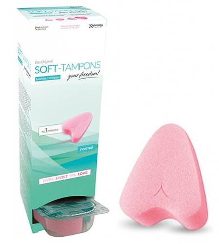 CAIXA COM 10 TAMPÕES SOFT-TAMPONS NORMAL