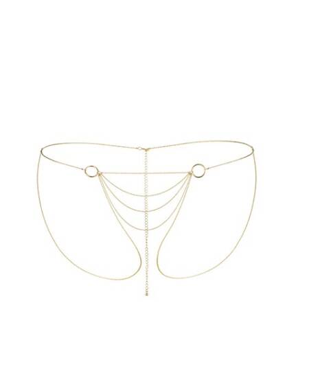 COLAR CORPORAL CULOTTE THE MAGNIFIQUE COLLECTION BIJOUX INDISCRETS DOURADO