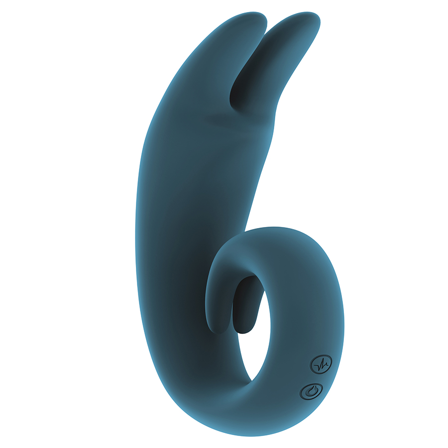 VIBRADOR RECARREGÁVEL THE LITHE AZUL - Image 5