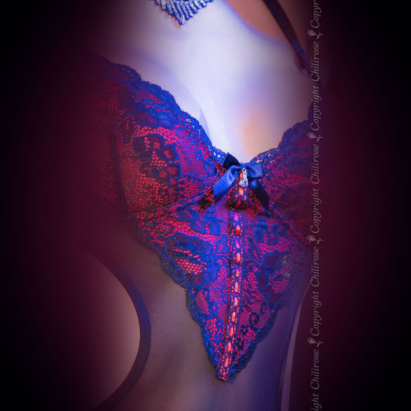 BODY EM RENDA CR-4155 PRETO - Image 6