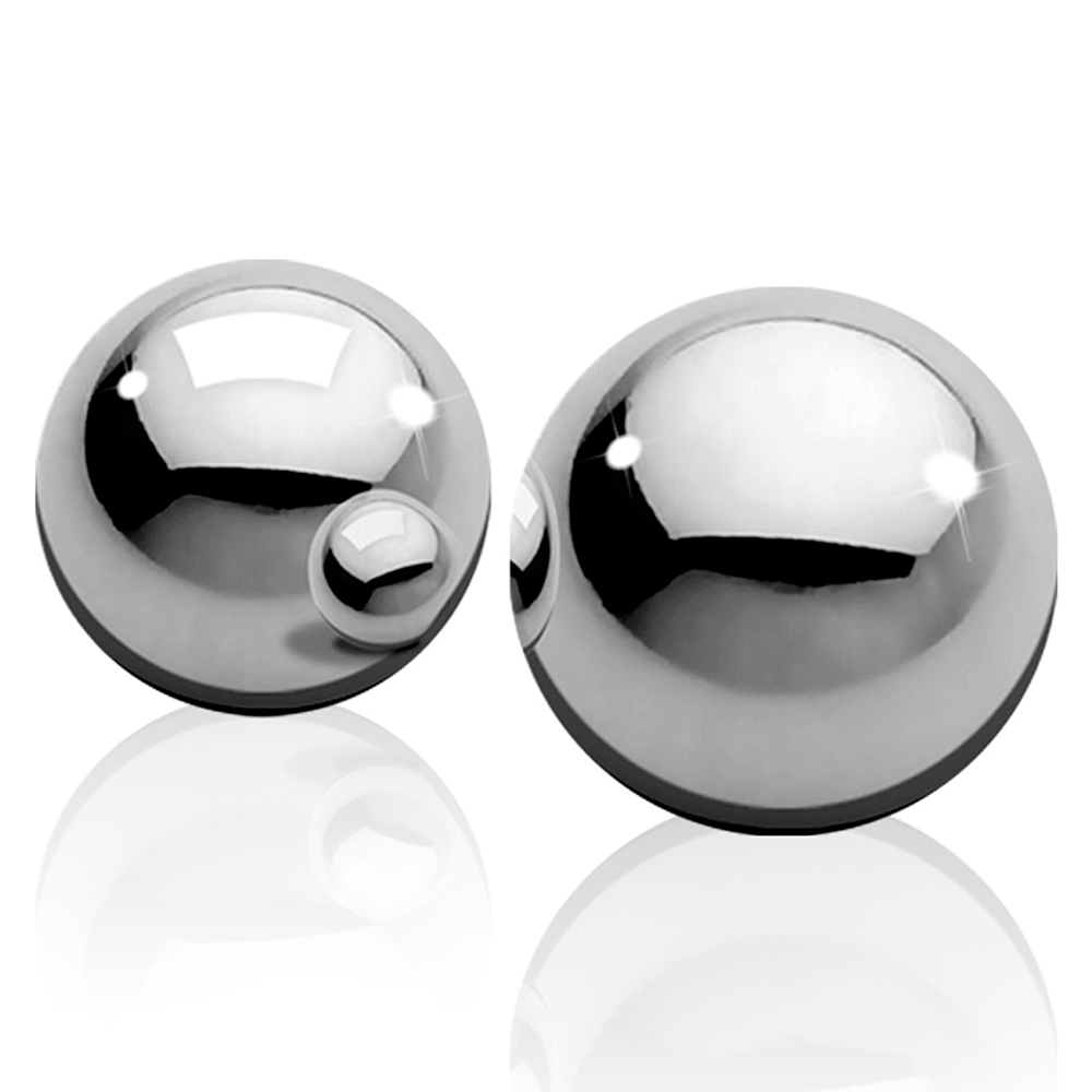 BOLAS VAGINAIS BEN WA BALLS HEAVY WEIGHT OUCH! PRATEADAS - Image 3