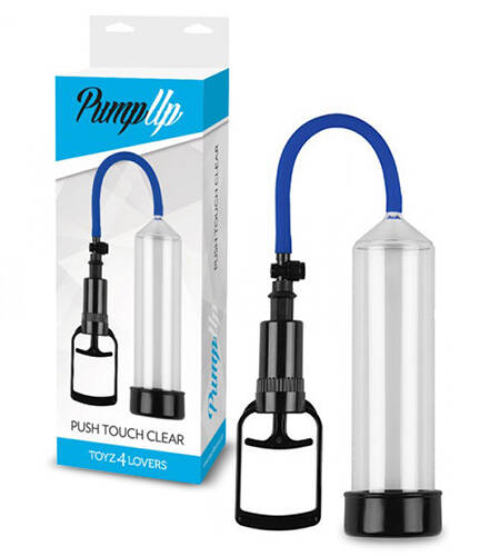 BOMBA PARA O PÉNIS PUSH TOUCH TRANSPARENTE
