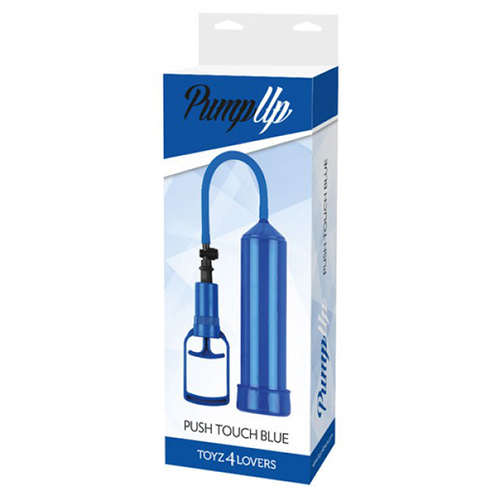 BOMBA PARA O PÉNIS PUSH TOUCH AZUL - Image 3