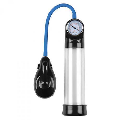 BOMBA PARA O PÉNIS AUTOMÁTICA COM MEDIDOR PRESSURE TOUCH AUTOMATIC TRANSPARENTE - Image 4