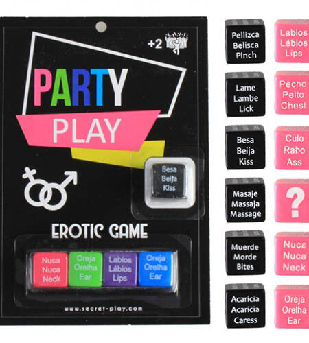 DADOS PARTY PLAY SECRET PLAY