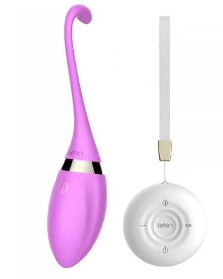 OVO VIBRATÓRIO RECARREGÁVEL CORA LETEN LILÁS