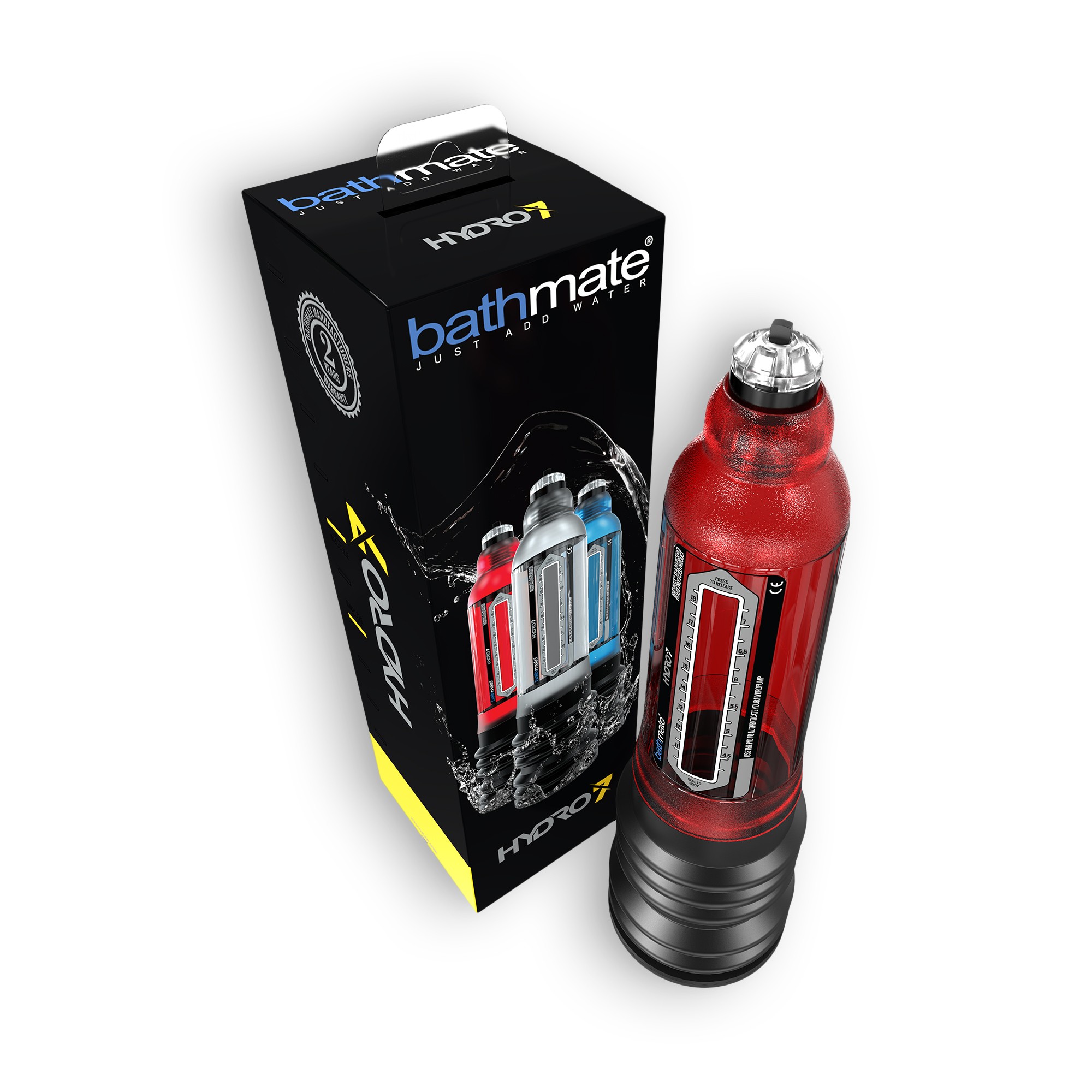 BOMBA PARA O PÉNIS BATHMATE HYDRO 7 HYDRO PUMP VERMELHA - Image 5