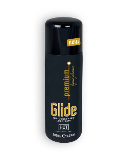 LUBRIFICANTE DE SILICONE HOT™ GLIDE PREMIUM 100ML