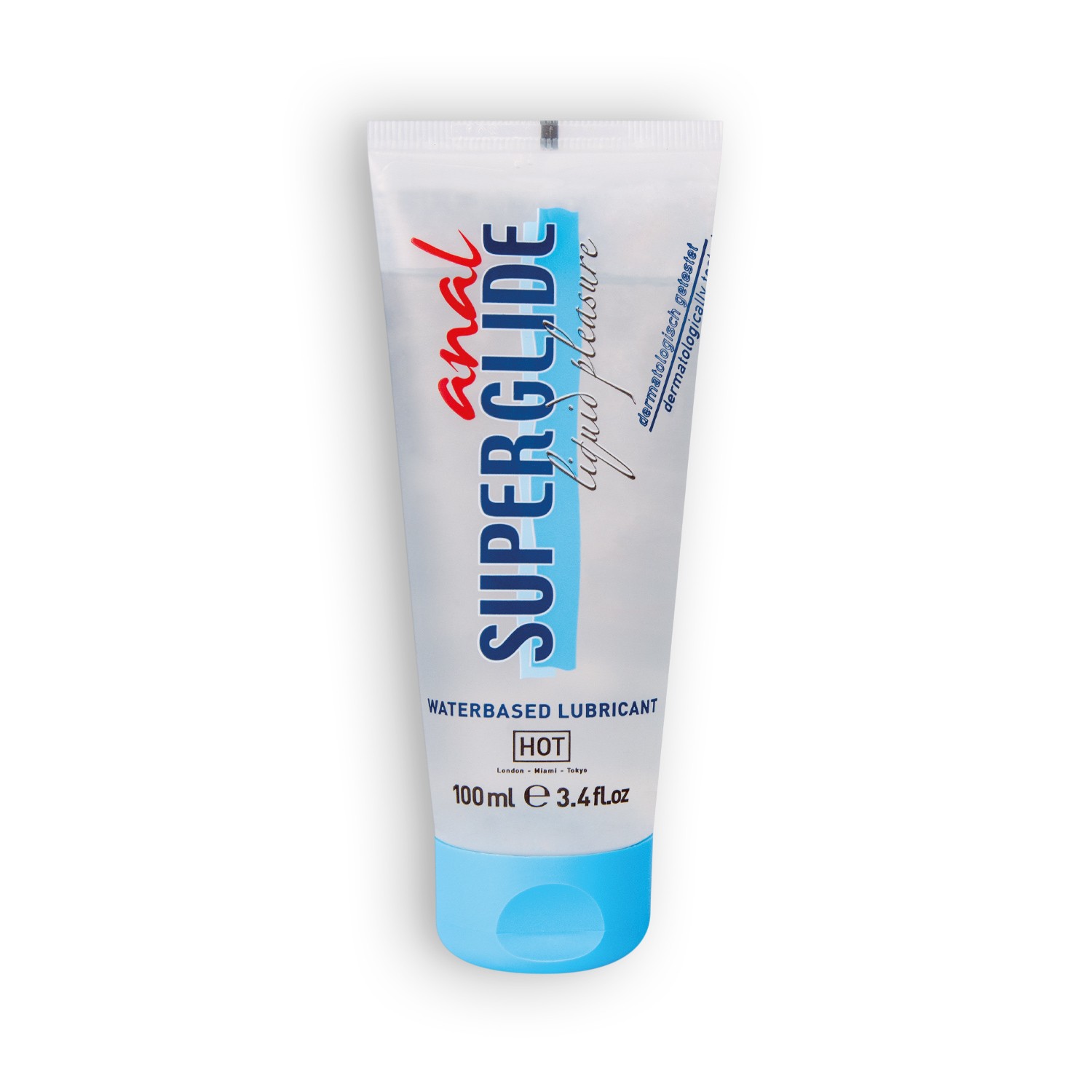 LUBRIFICANTE À BASE DE ÁGUA ANAL SUPERGLIDE HOT™ 100ML - Image 3