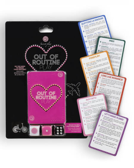 JOGO OUT OF ROUTINE EM PORTUGUÊS E FRANCÊS SECRET PLAY