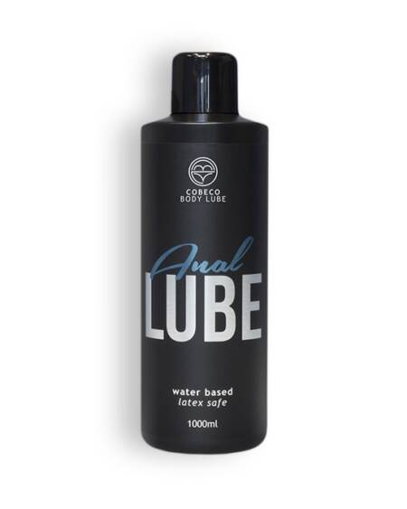 LUBRIFICANTE ANAL À BASE DE ÁGUA ANAL LUBE COBECO 1000ML