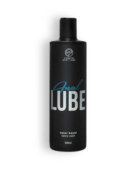 LUBRIFICANTE ANAL À BASE DE ÁGUA ANAL LUBE COBECO 500ML