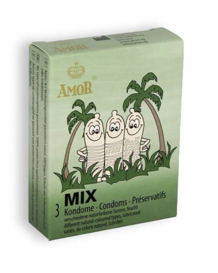PRESERVATIVOS MIX 3 UNIDADES