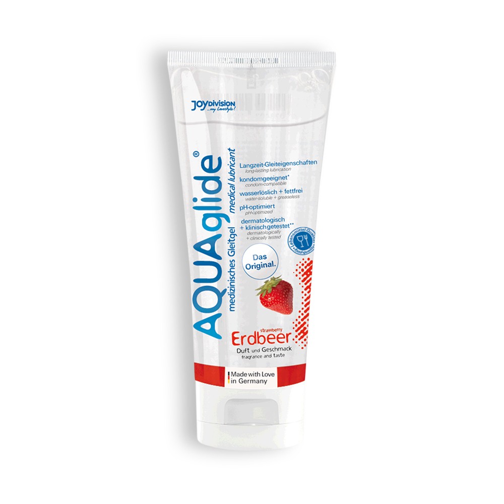 LUBRIFICANTE AQUAGLIDE MORANGO 100ML - Image 5