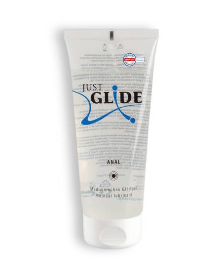 LUBRIFICANTE À BASE DE ÁGUA JUST GLIDE ANAL 200ML