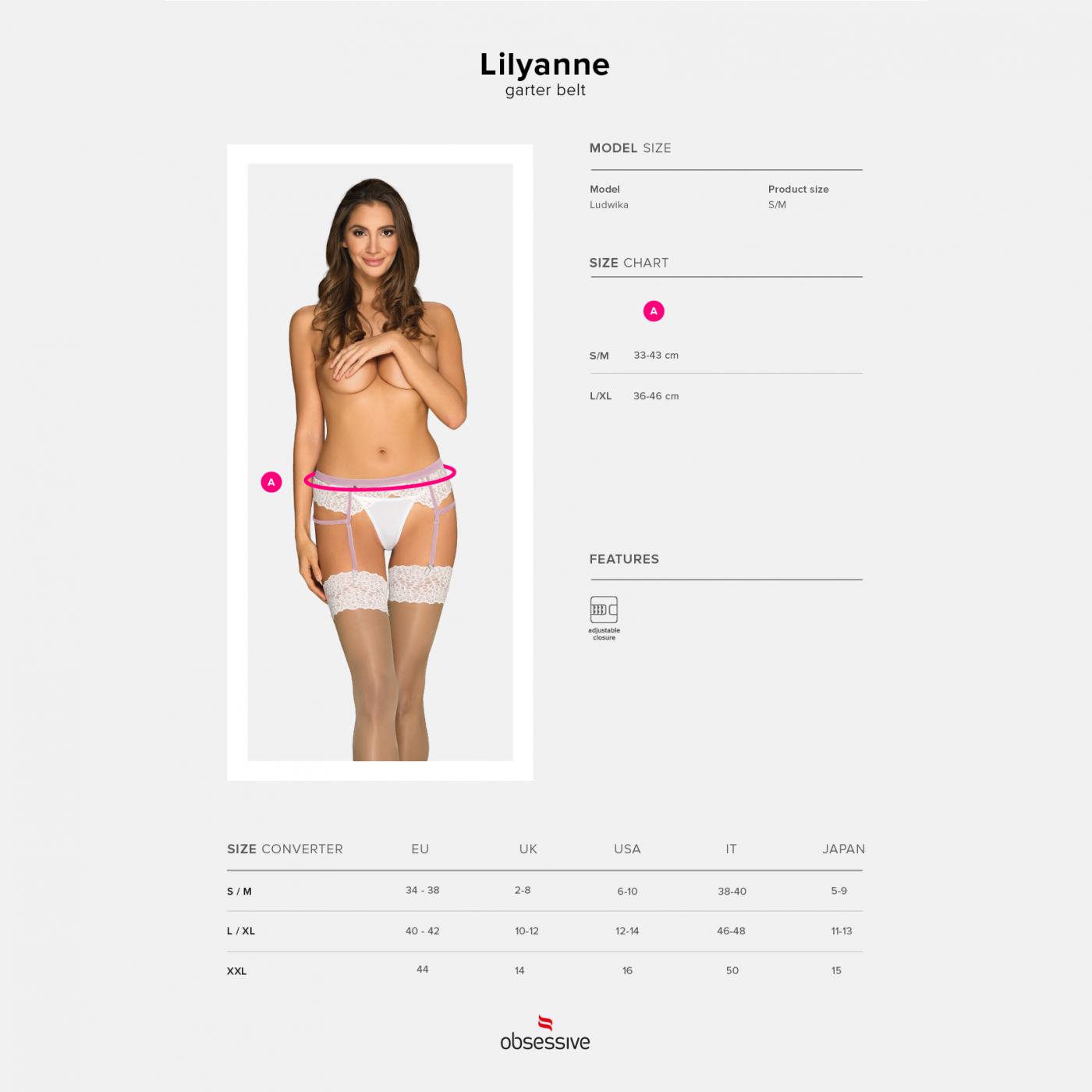 CINTO DE LIGAS LILYANNE OBSESSIVE BRANCO - Image 5