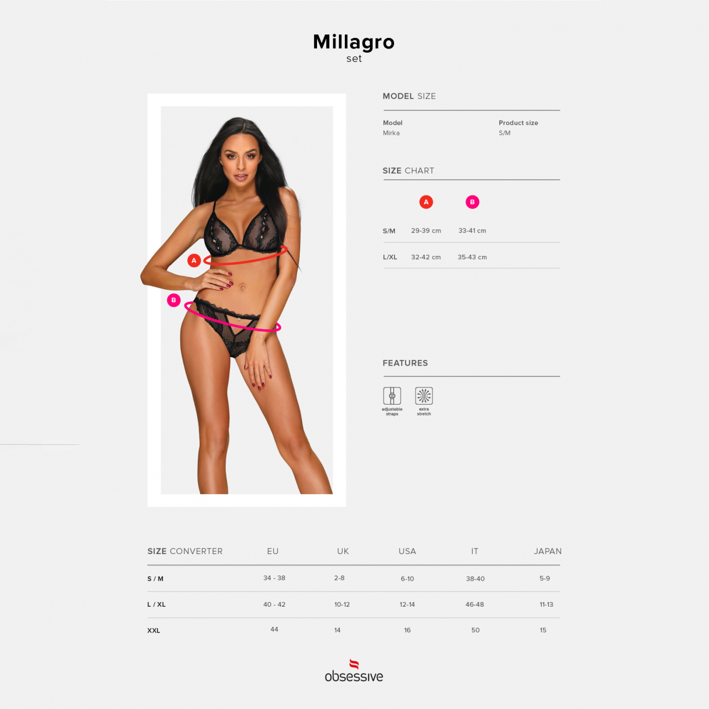 CONJUNTO MILLAGRO OBSESSIVE PRETO - Image 5