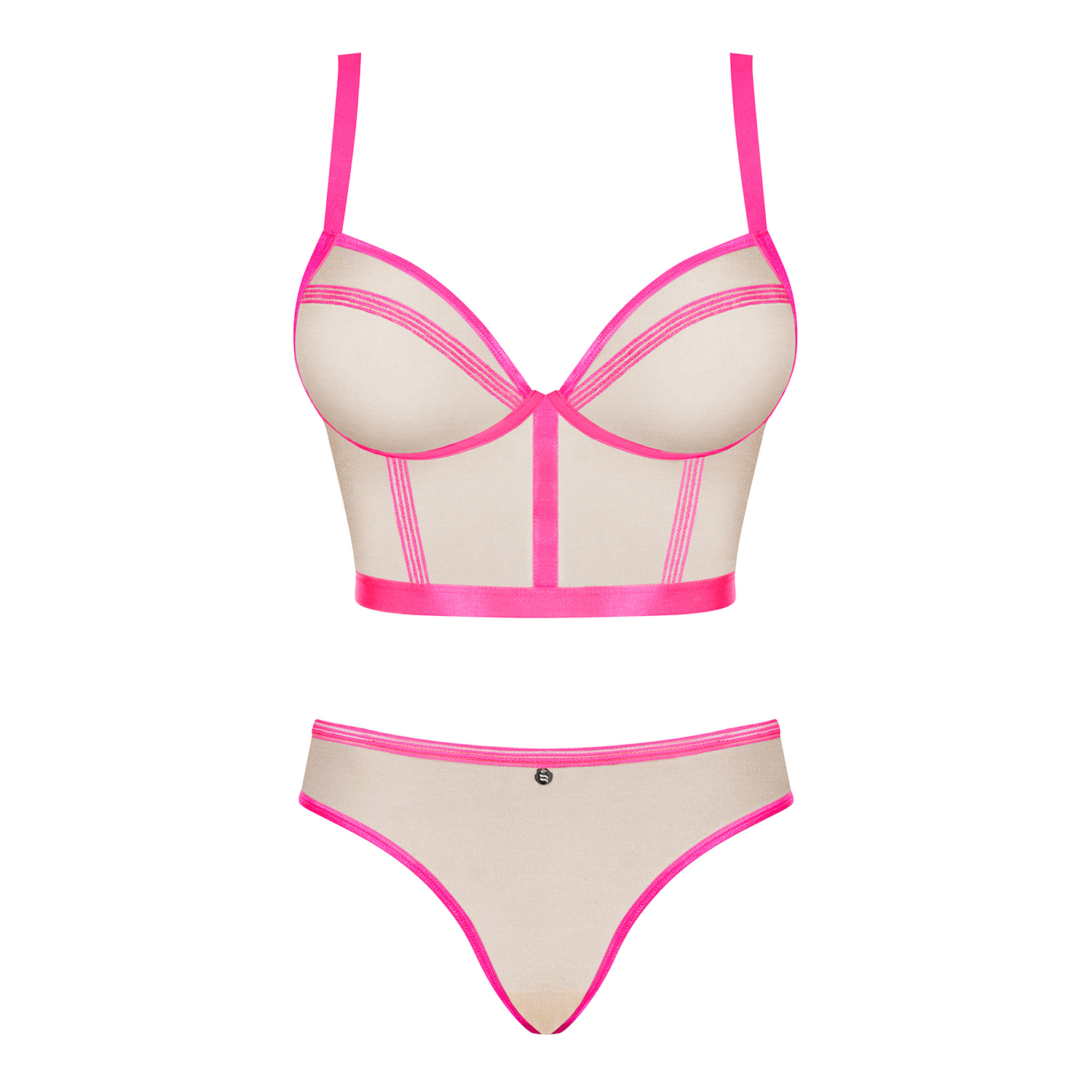 CONJUNTO NUDELIA OBSESSIVE ROSA - Image 3
