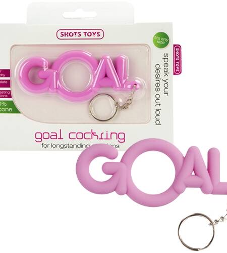 ANEL PARA O PÉNIS GOAL ROSA