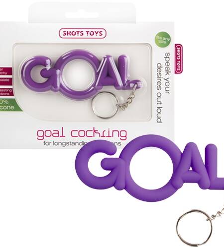 ANEL PARA O PÉNIS GOAL ROXO