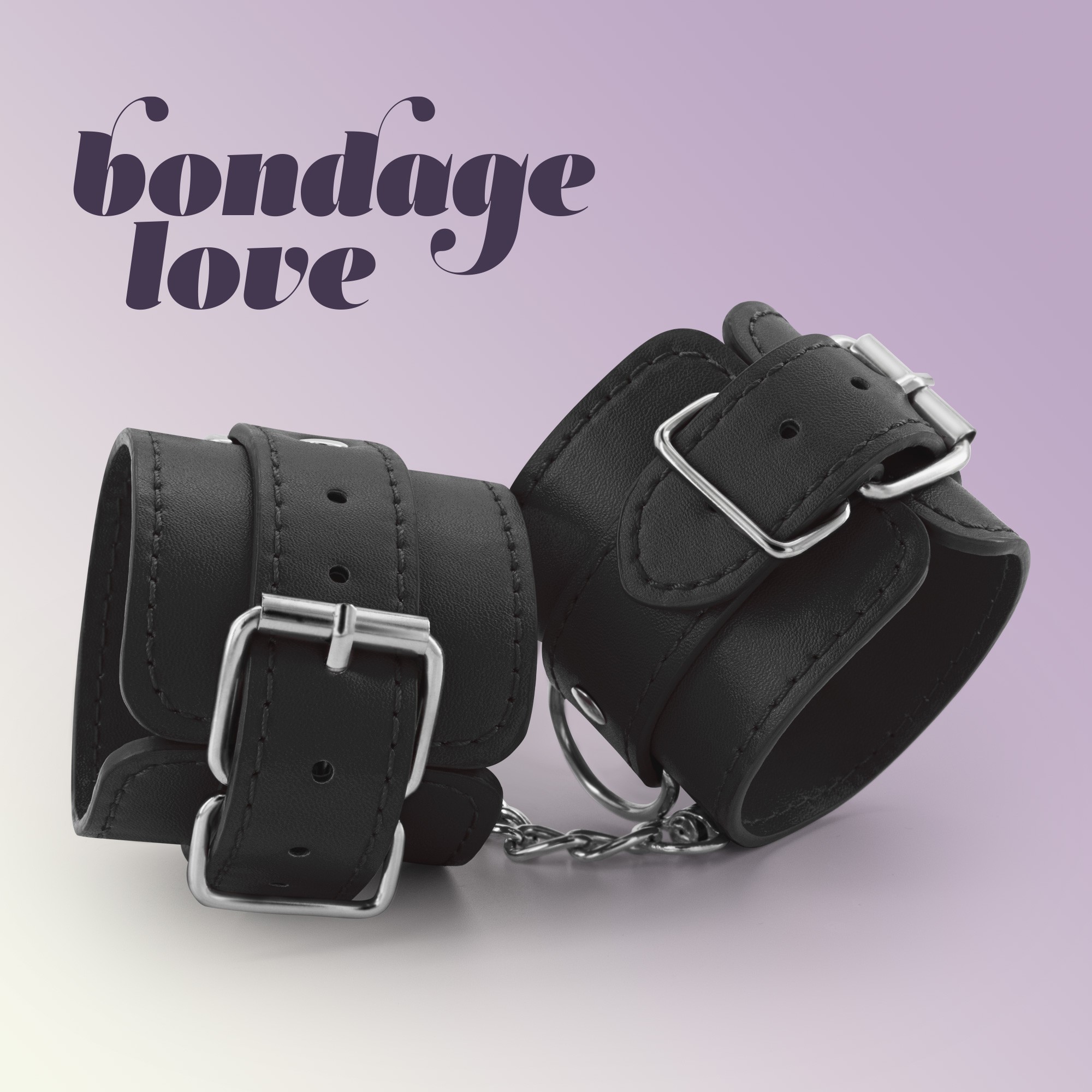 ALGEMAS DE COURO BONDAGE LOVE CRUSHIOUS PRETAS - Image 7