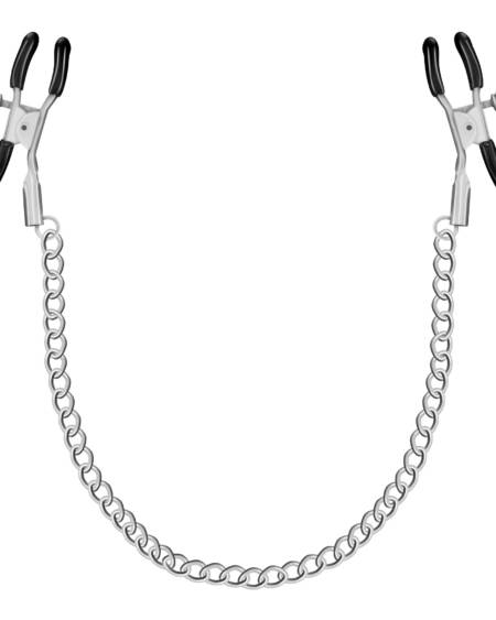 PINÇAS PARA MAMILOS SILVER NIPPLE CHAIN CLAMPS CRUSHIOUS