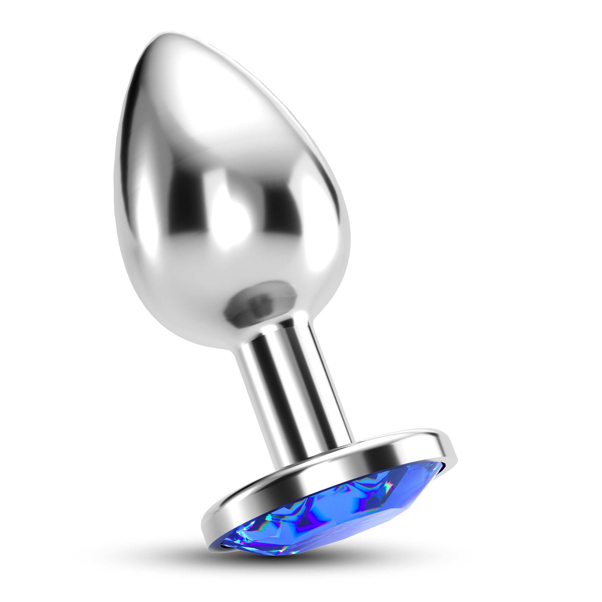 PLUG ANAL JOYA BIJOU AZUL MEDIANO CRUSHIOUS CON BOLSA ATERCIOPELADA GRATIS - Image 5
