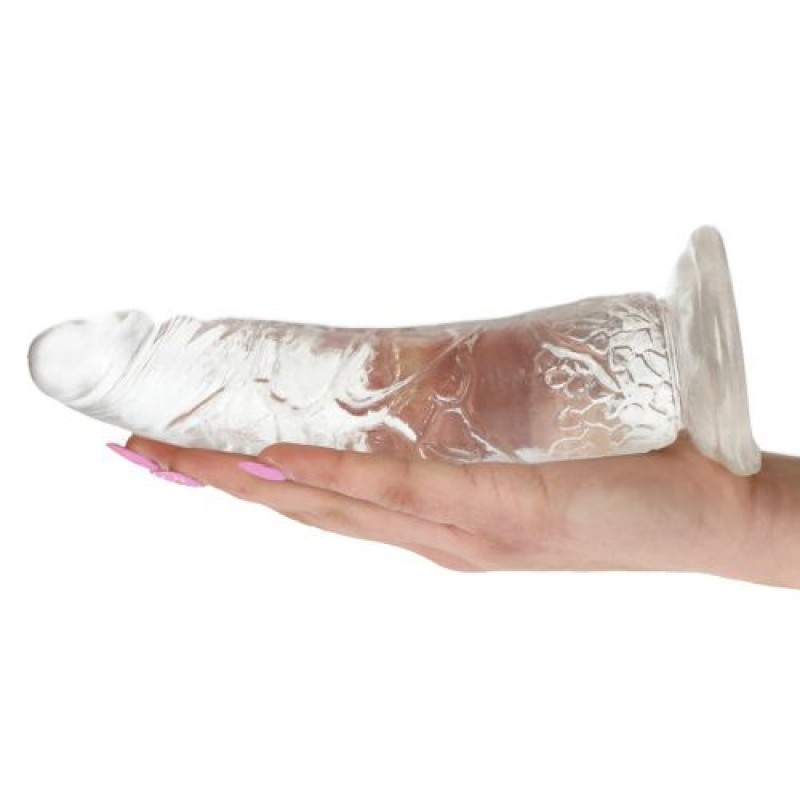 DILDO REAL RAPTURE EARTH FLAVOUR 7'' TRANSPARENTE - Image 6