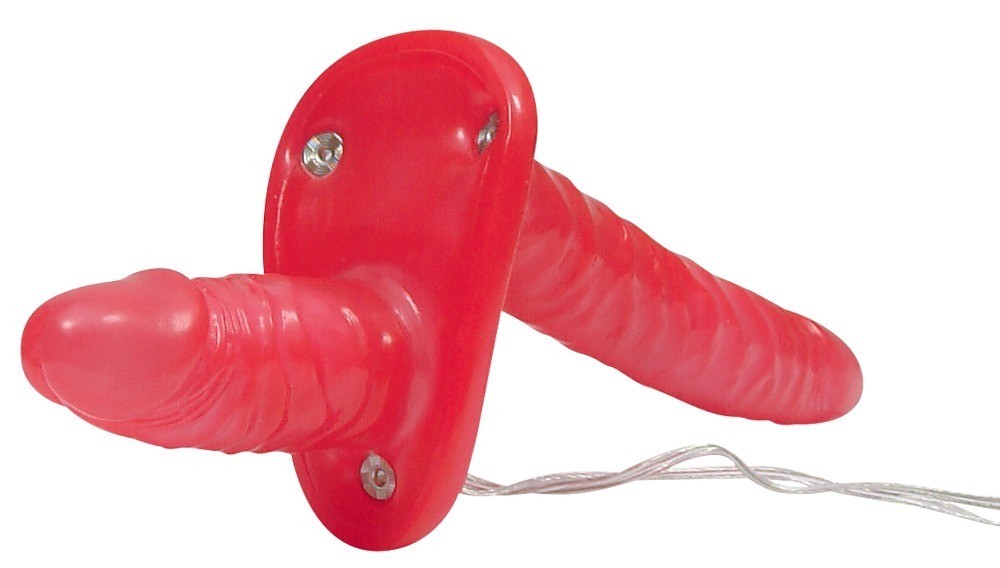 STRAP-ON DUPLO COM VIBRAÇÃO BAD KITTY - Image 3