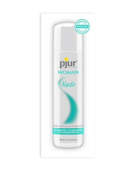 LUBRIFICANTE À BASE DE ÁGUA PJUR WOMAN NUDE  2ML