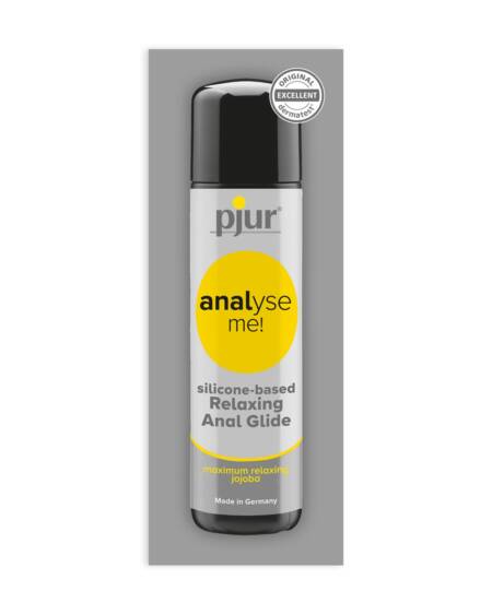 LUBRIFICANTE À BASE DE SILICONE PJUR ANALYSE ME! RELAXING ANAL GLIDE 1.5ML