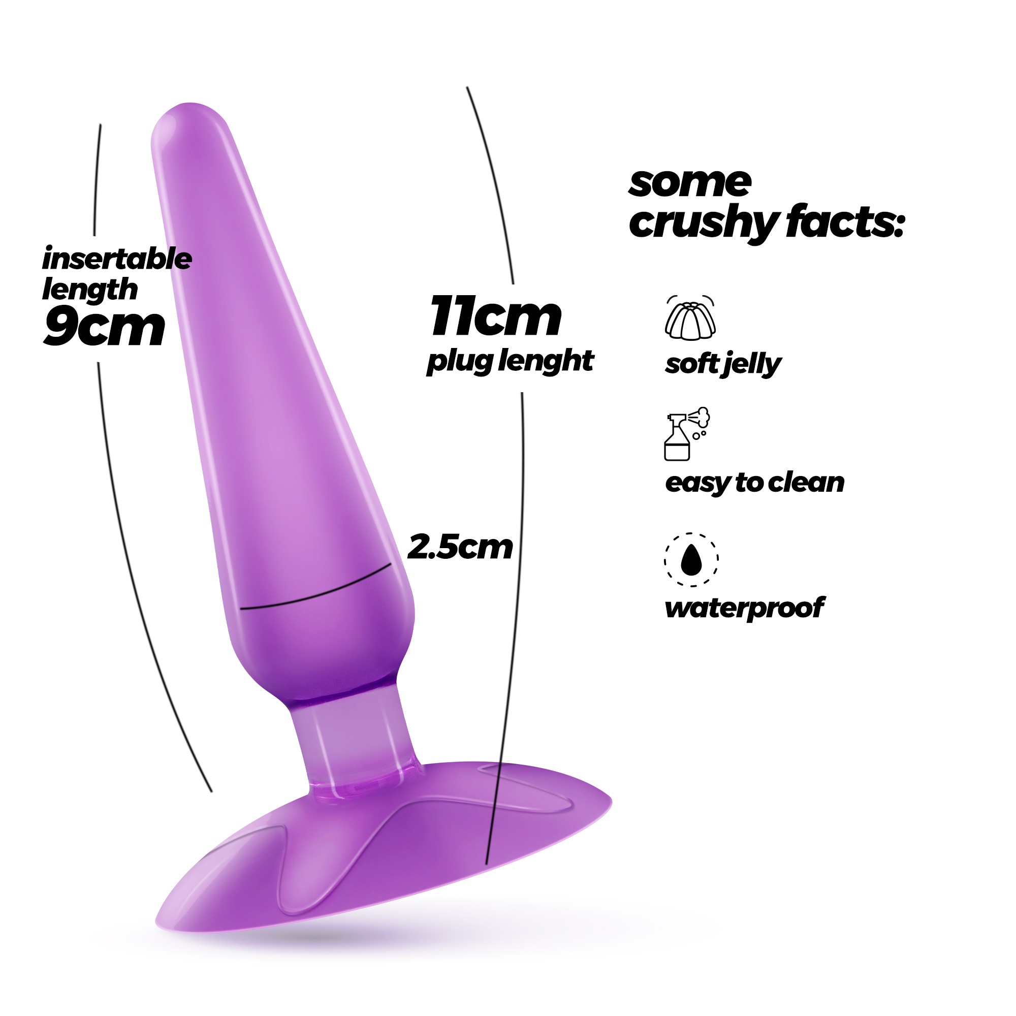 PLUG ANAL JOLLY PLUG LILA CRUSHIOUS - Image 5
