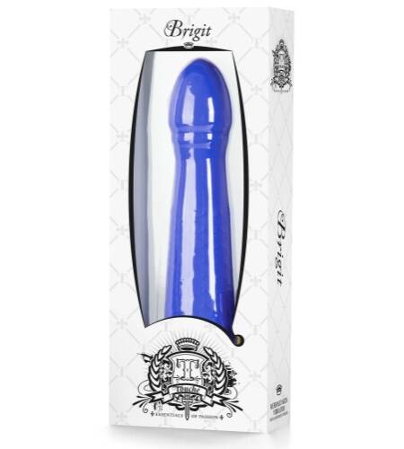 VIBRADOR BRIGIT AZUL EMBALAGEM BRANCA
