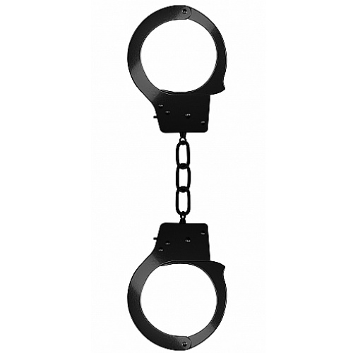 ALGEMAS EM METAL BEGINNER'S HANDCUFFS PRETAS - Image 8