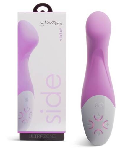 VIBRADOR RECARREGÁVEL TOUCH SIDE VIOLET