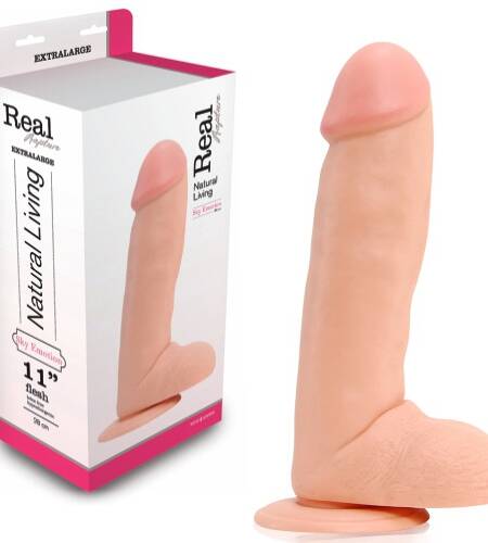 DILDO REALÍSTICO REAL RAPTURE SKY EMOTION 11'' BRANCO